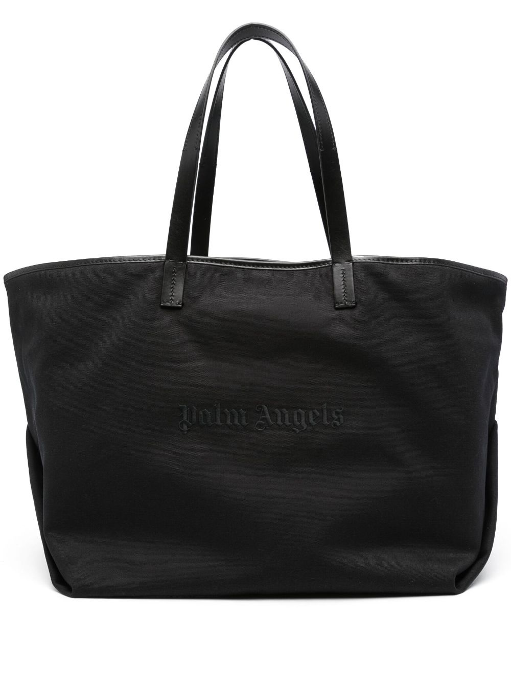 logo-embroidered tote bag - 1