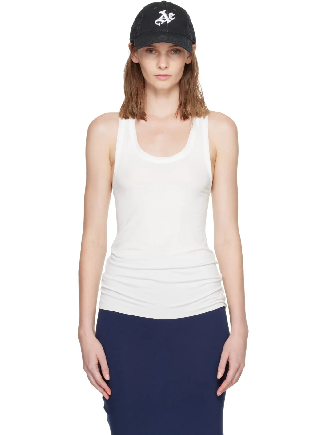 White Vest Tank Top - 1