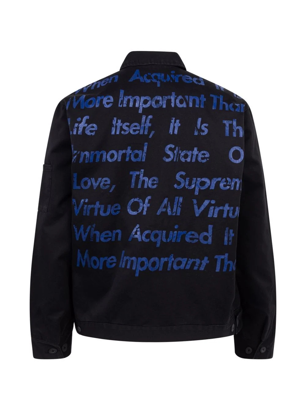 x Junya Watanabe printed shirt jacket - 3