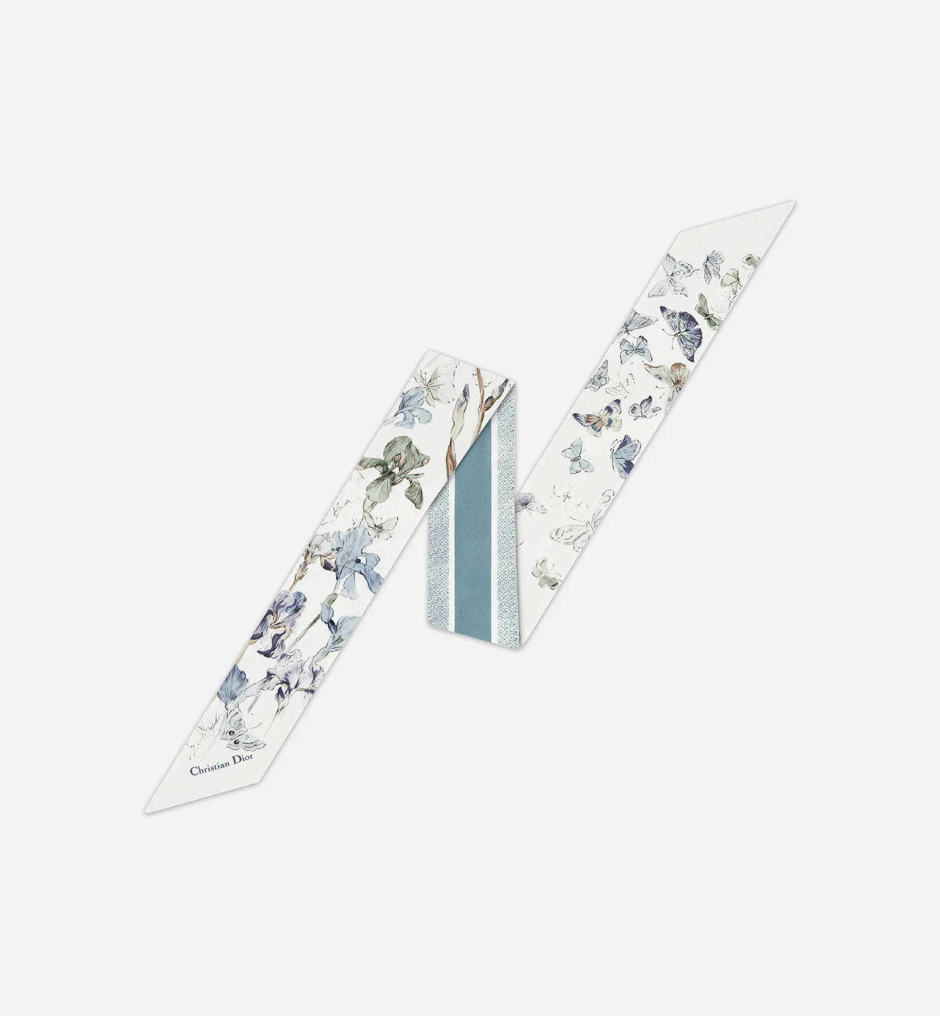 Butterflies & Iris Mitzah Scarf - 1