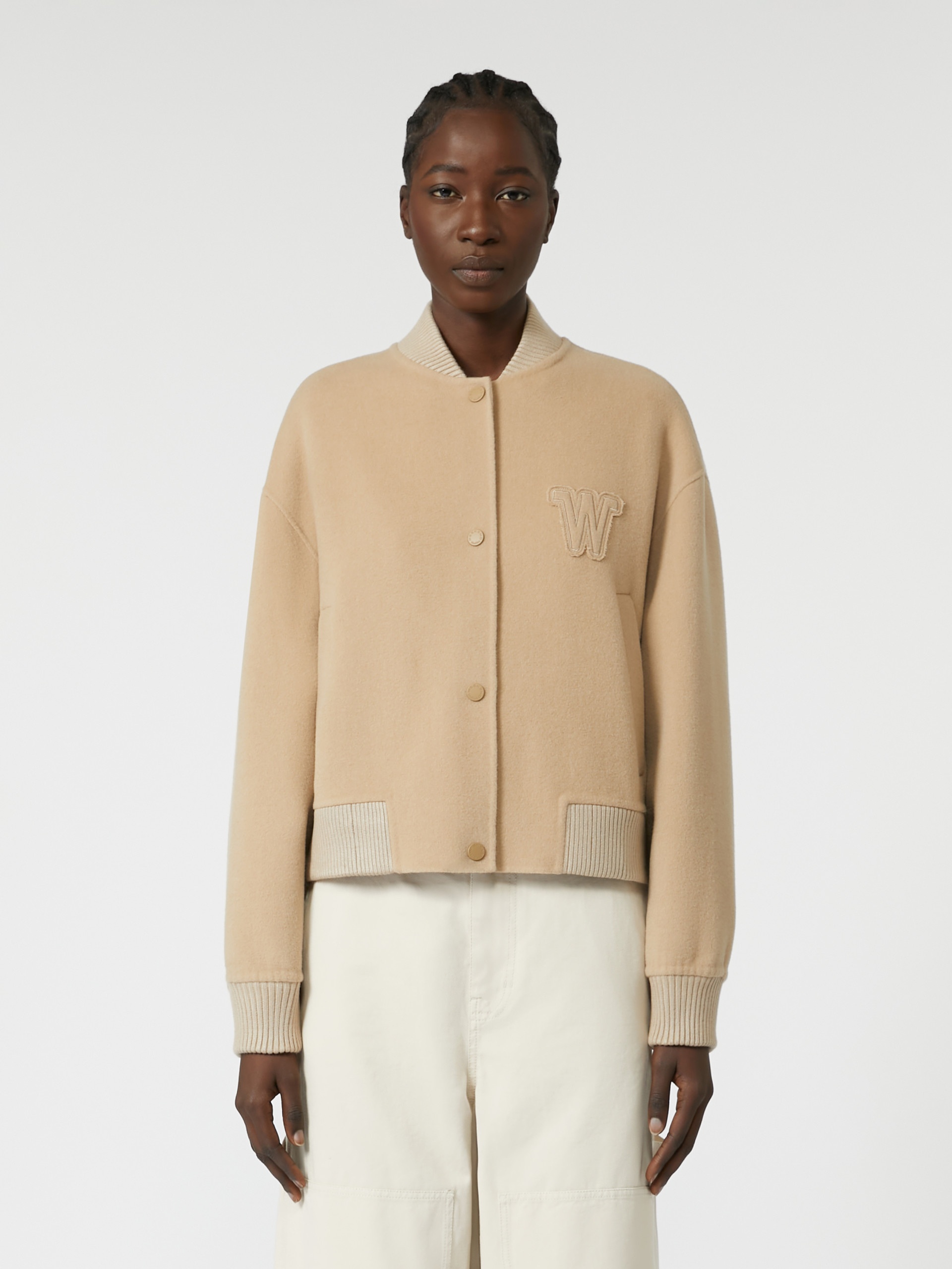ZELANTE Wool-blend bomber jacket - 3