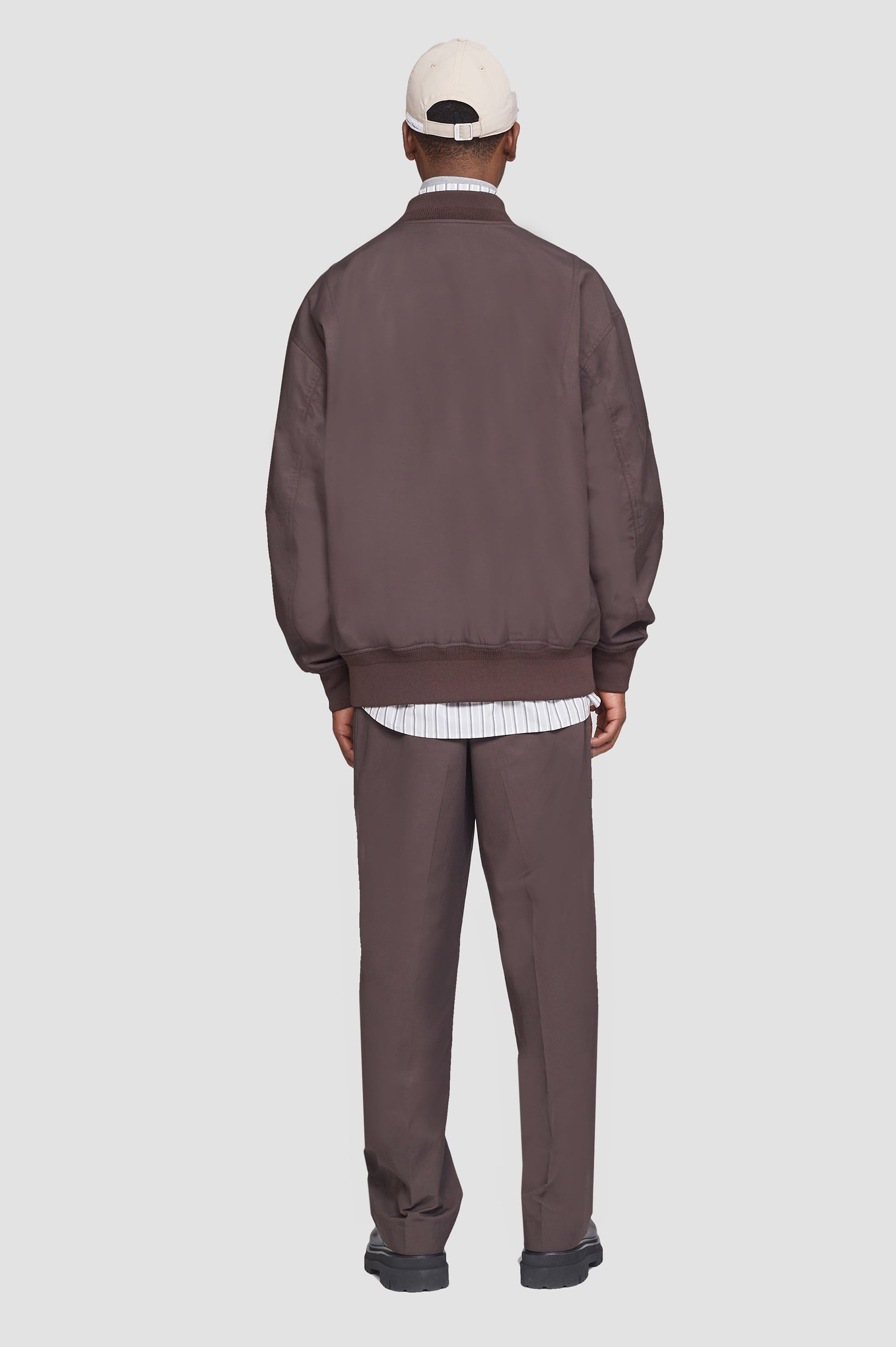 Oversized Bomber Jacket - 5