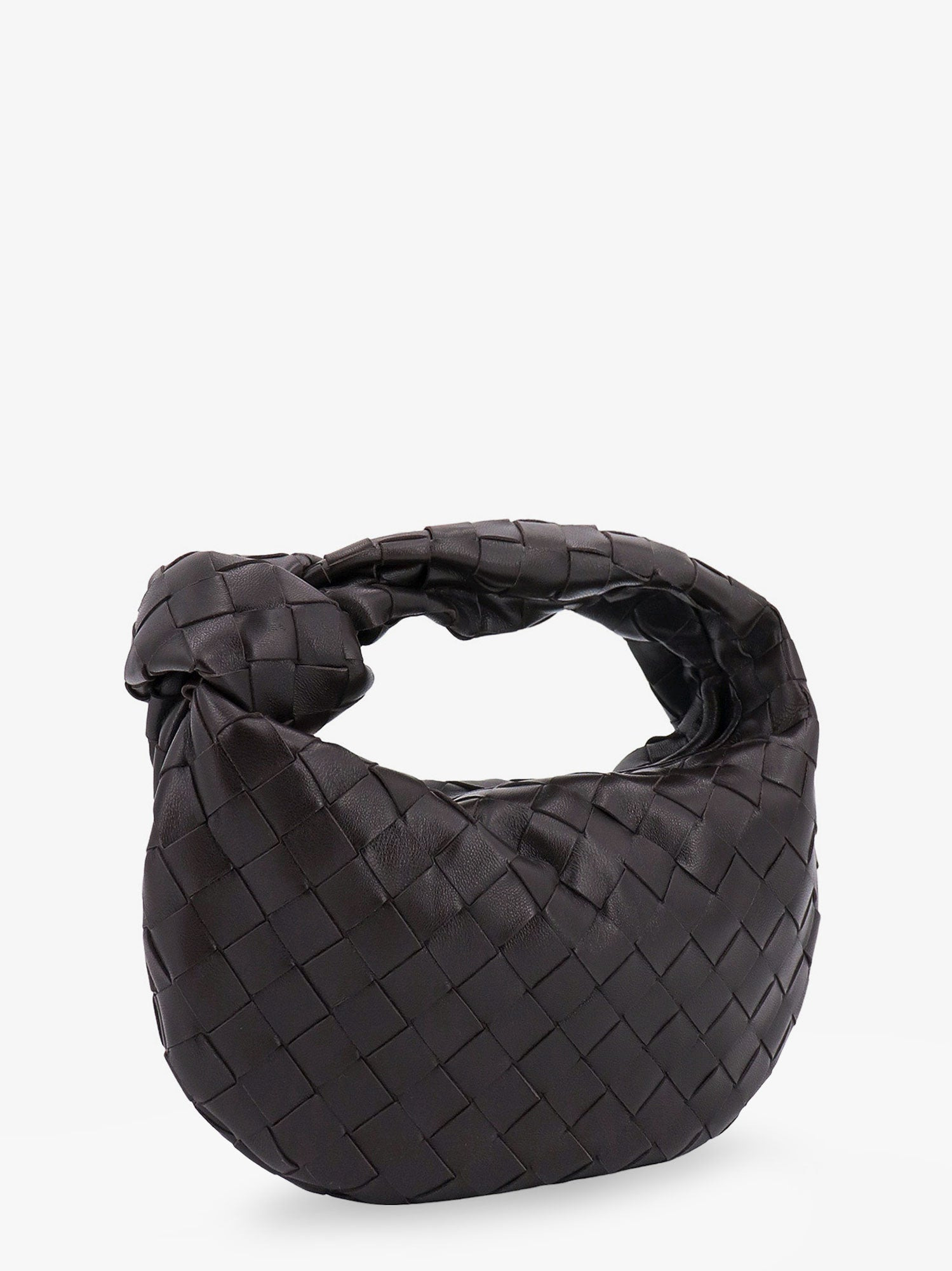 Bottega Veneta Women Jodie Mini Leather Handbag With Intrecciato Motif - 3