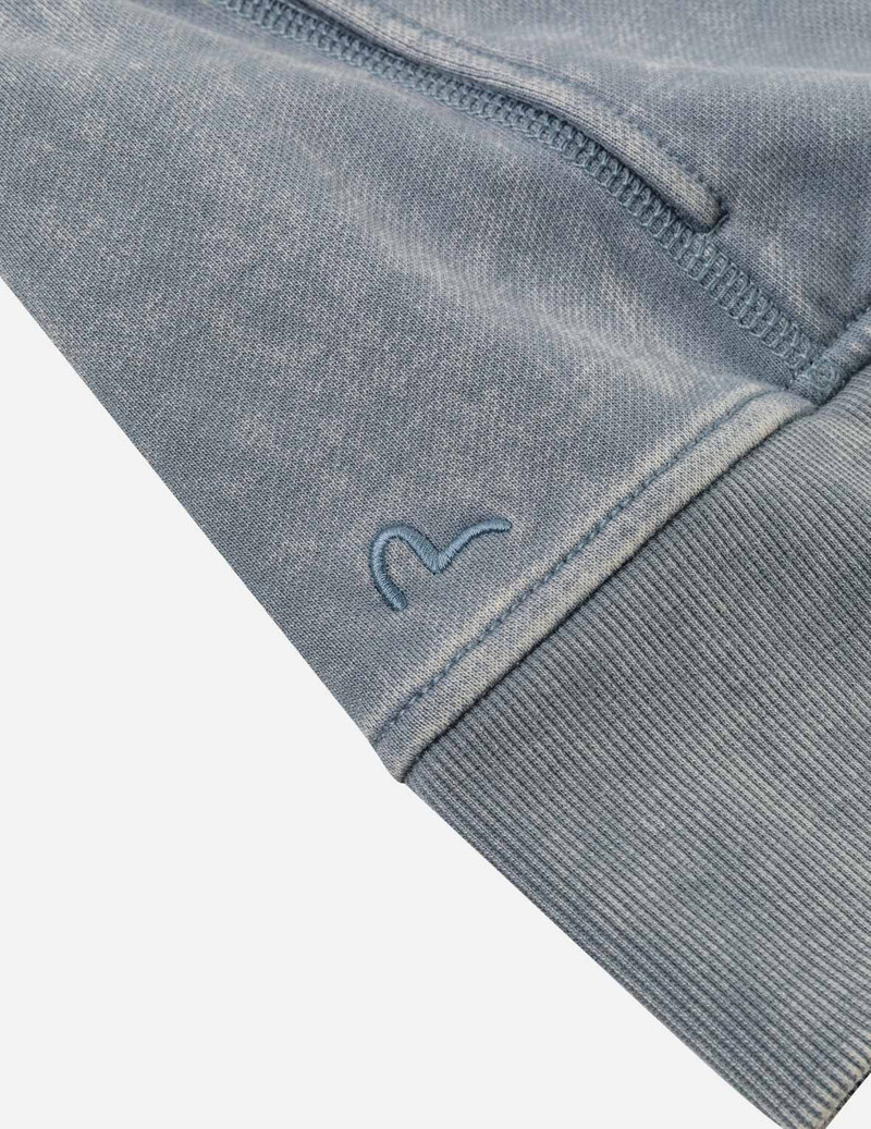 Reversed Fabric Cropped Hoodie 9