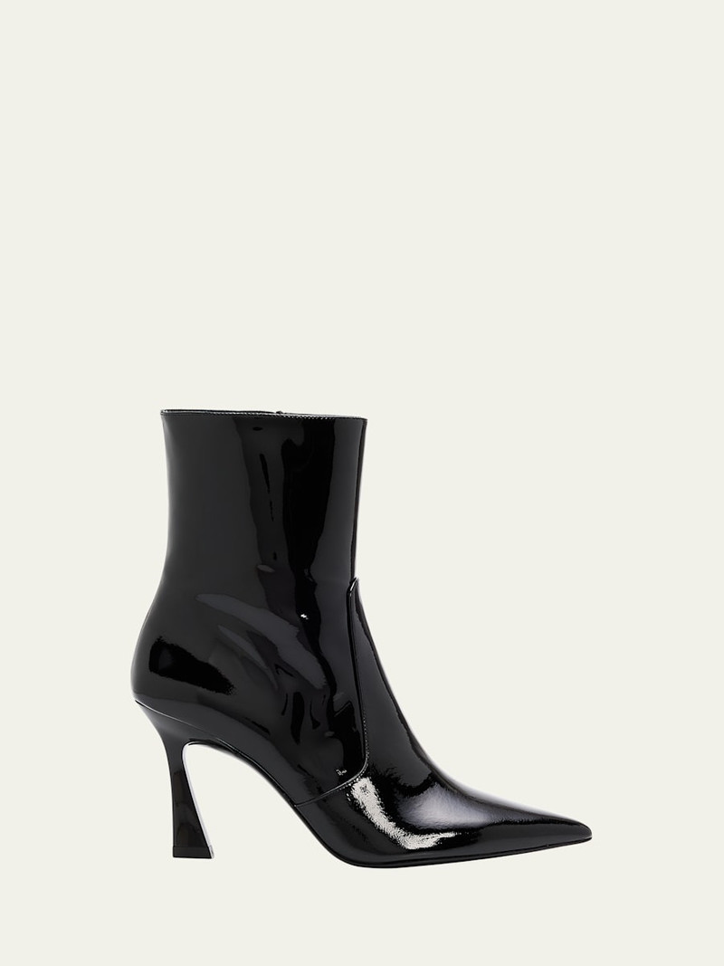 85mm Vinnie Leather Booties 1