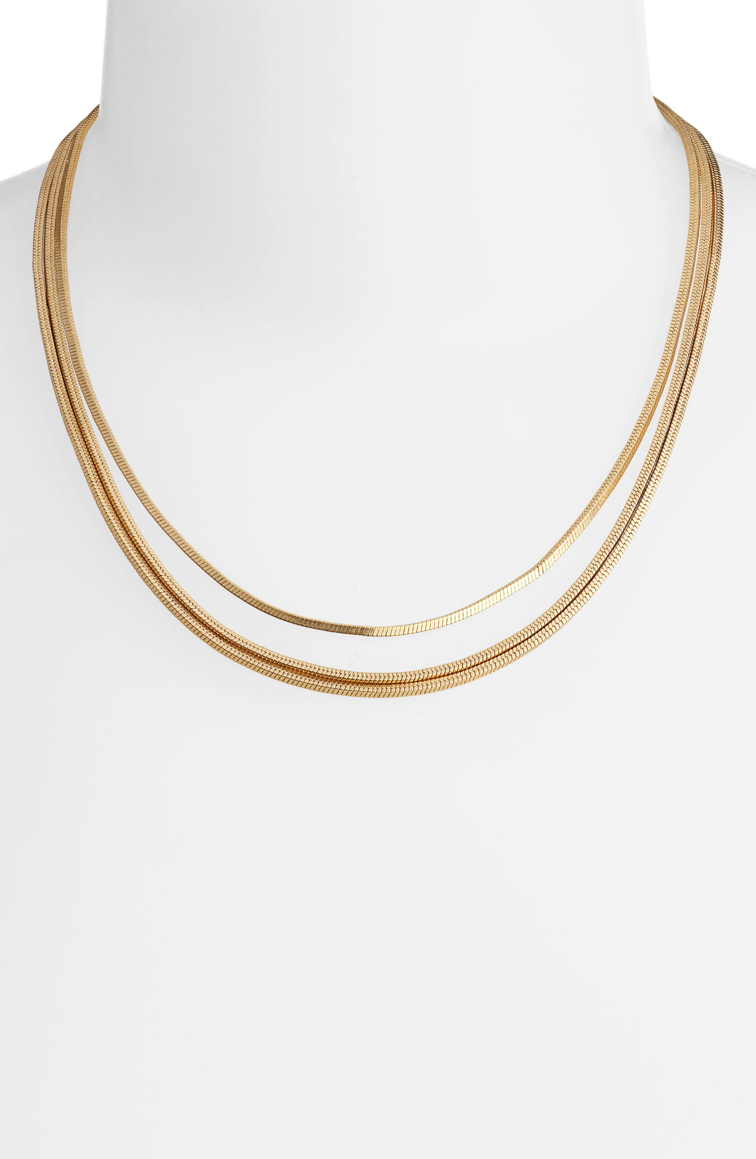 ROXANNE ASSOULIN Empire Slinky Layered Necklace in Gold at Nordstrom - 2