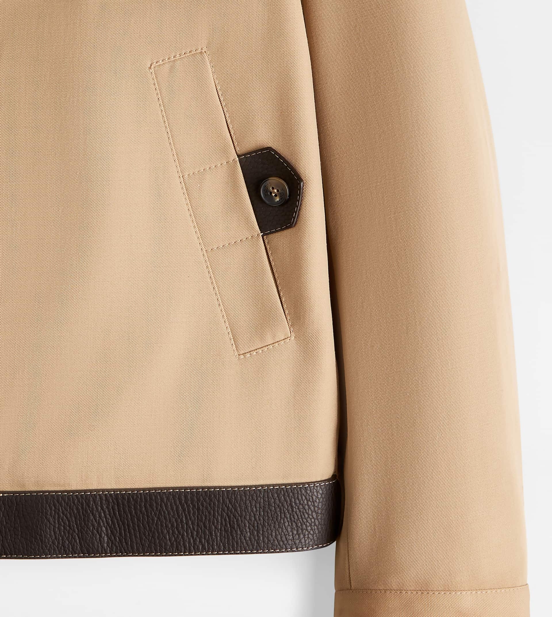 BLOUSON JACKET - BEIGE - 10