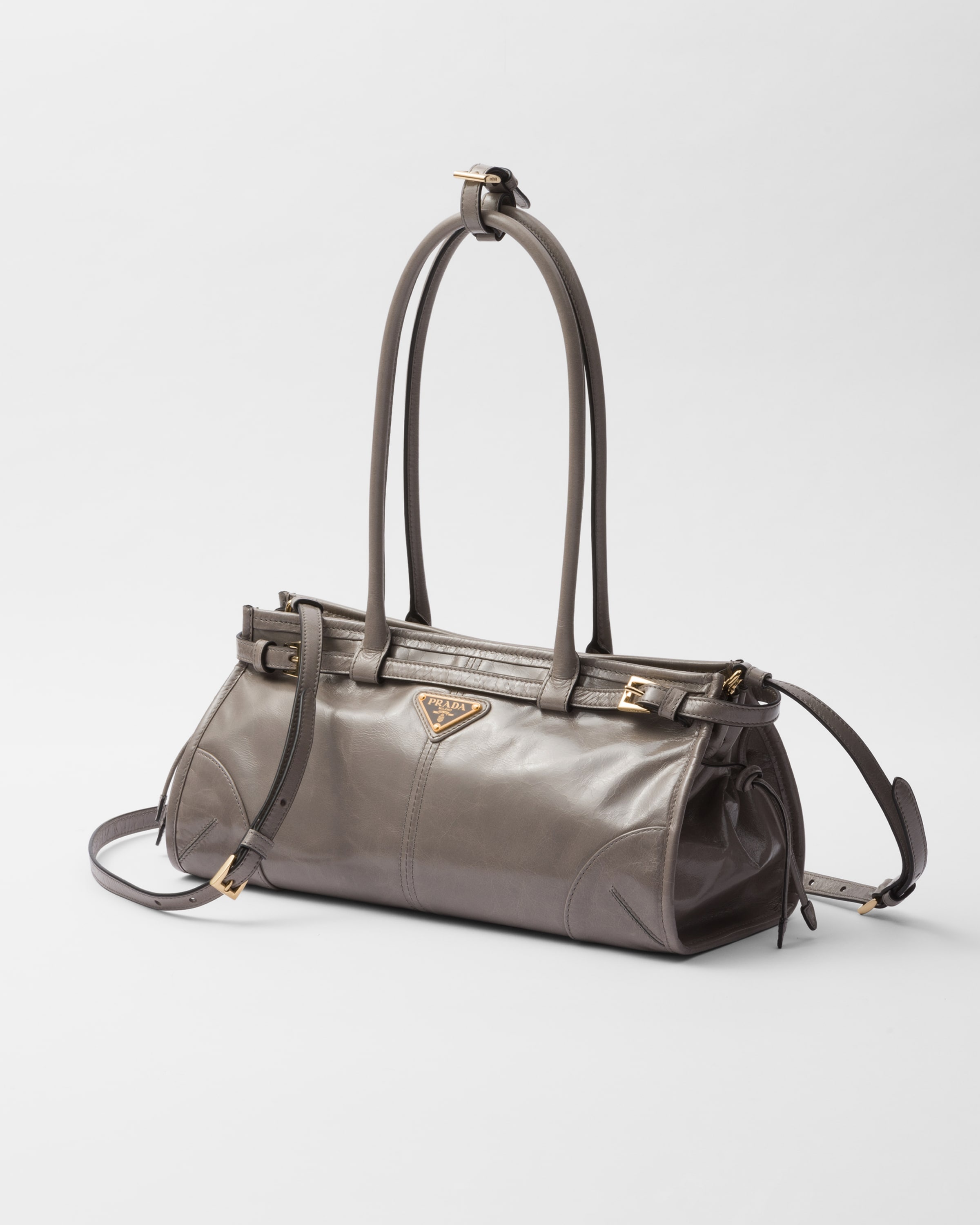 Medium leather handbag - 3