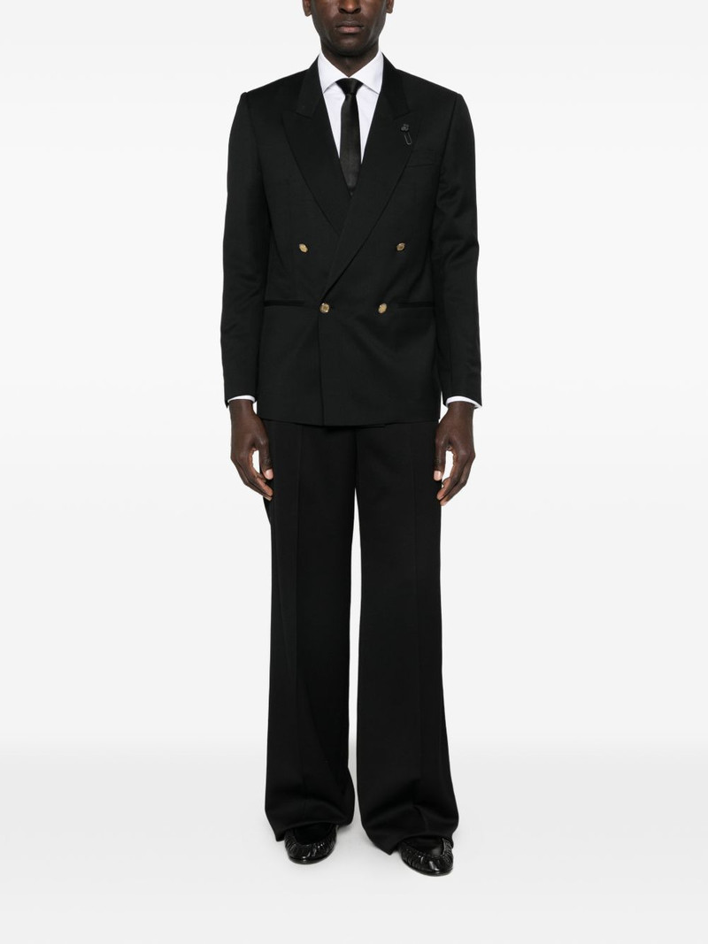 LARDINI double-breasted blazer outlook