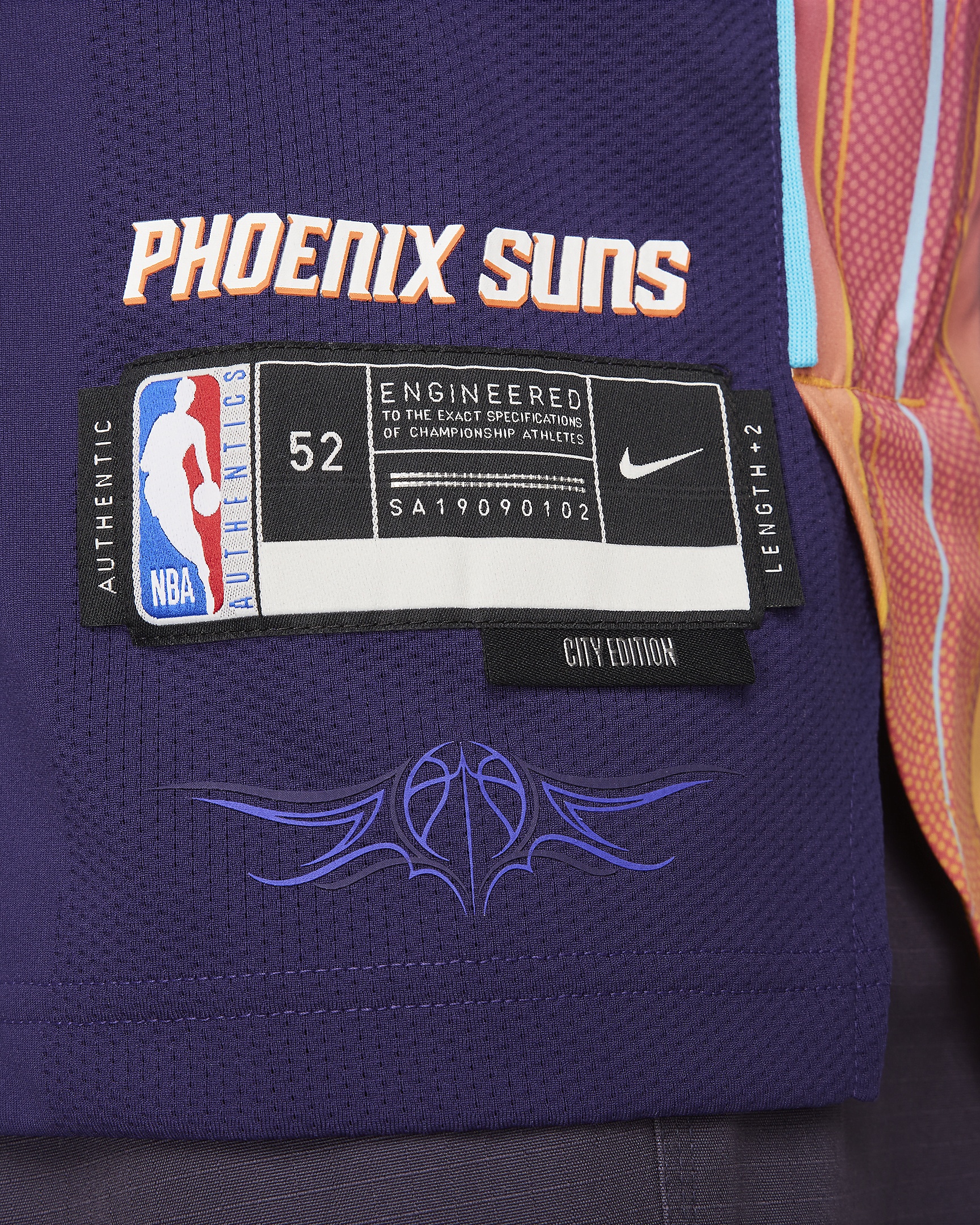 Devin Booker Phoenix Suns 2023/24 City Edition Nike Men's Dri-FIT ADV NBA Authentic Jersey - 6