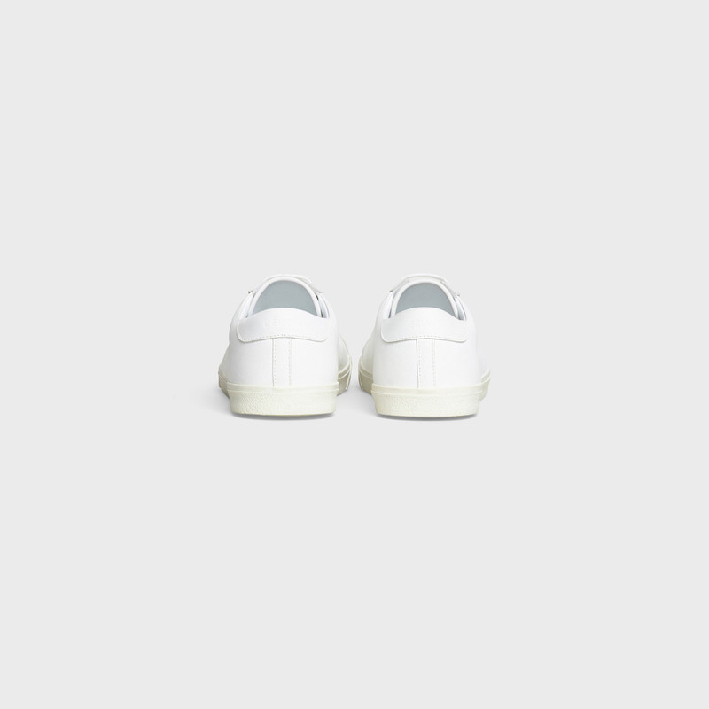 CELINE TRIOMPHE Low Lace Up Sneaker in Calfskin 3