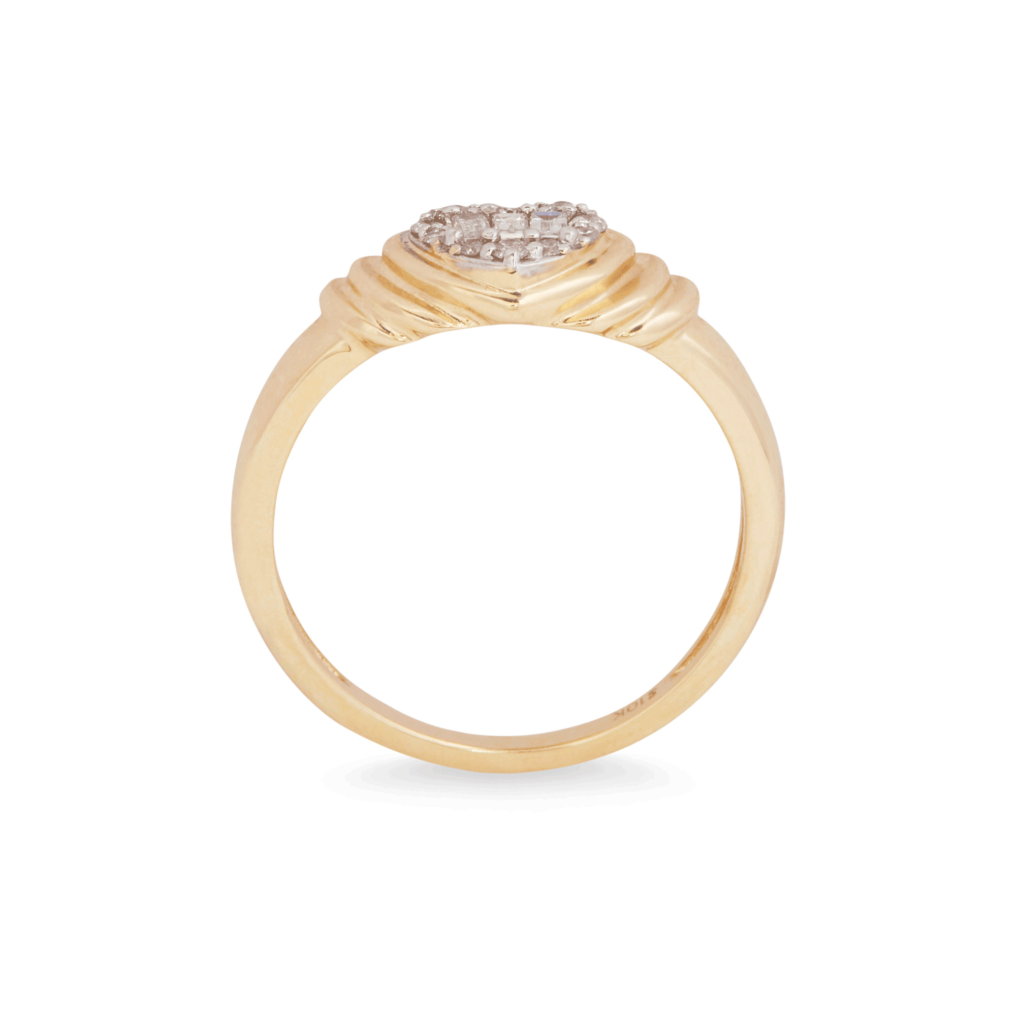 Heart of the Matter Pinky Signet - 5