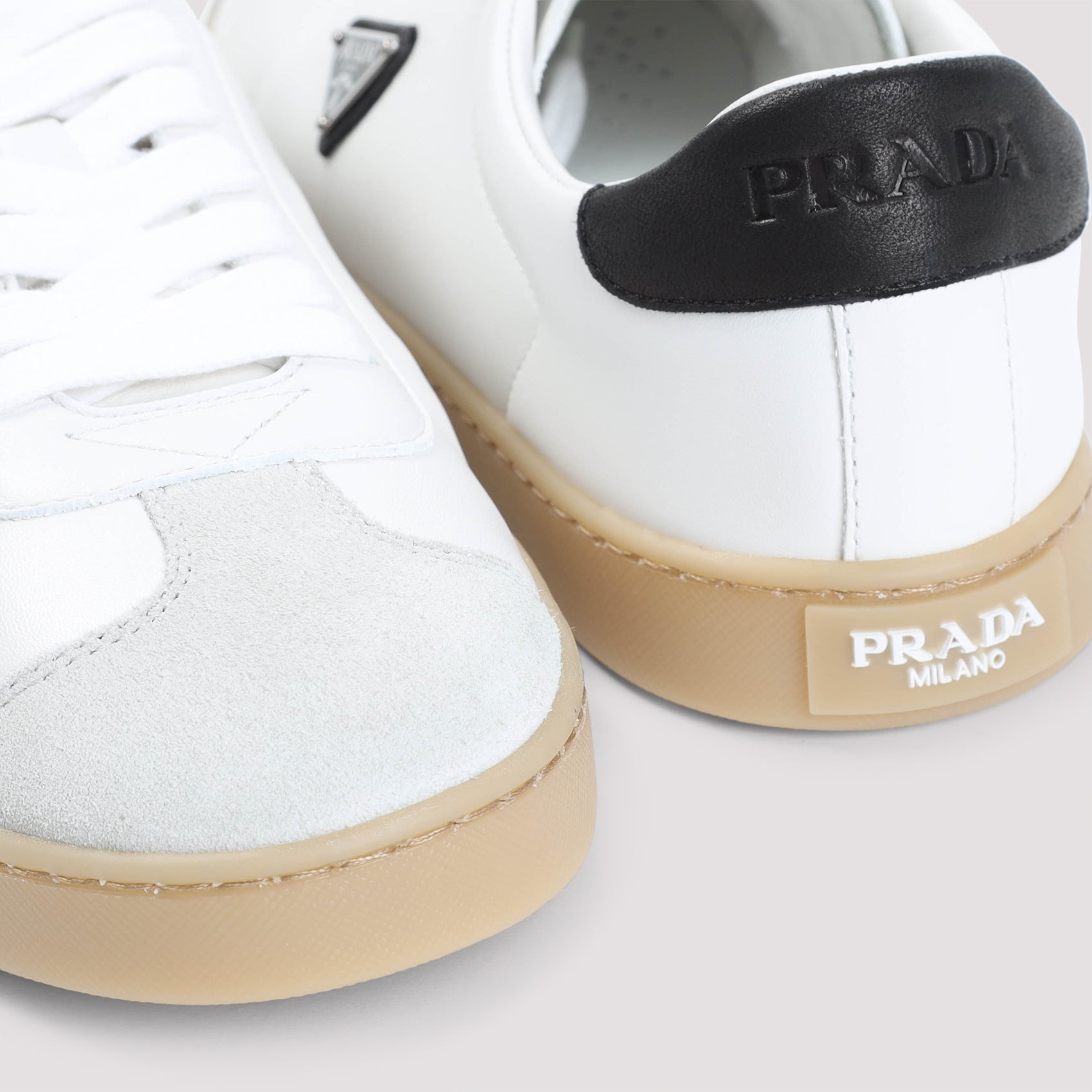Prada Calf Leather Sneakers Men - 4
