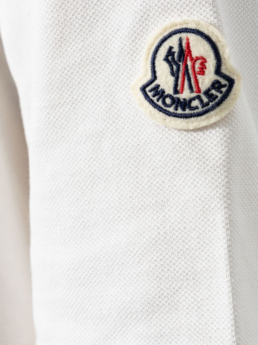 logo-patch polo shirt - 5