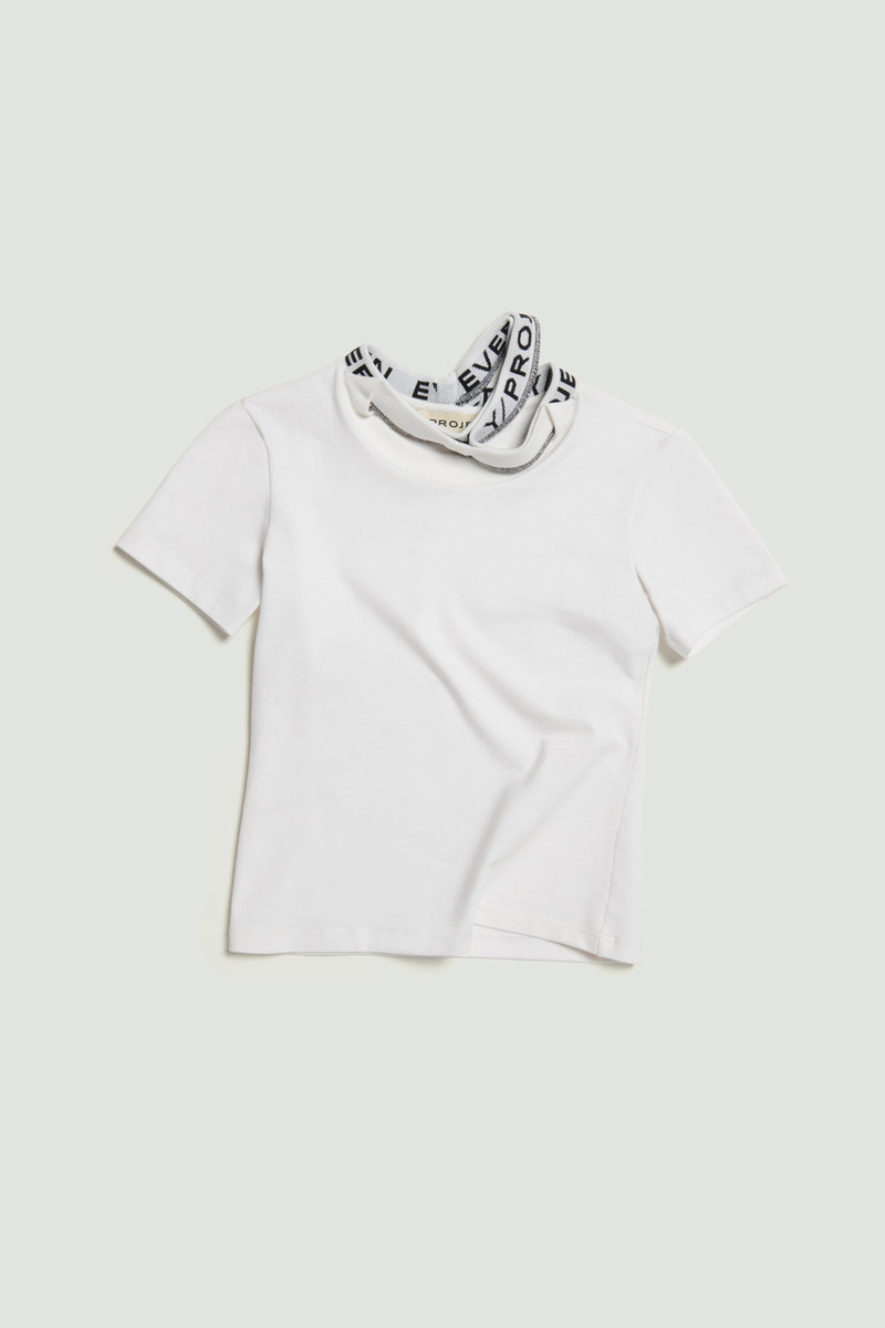 Y/Project EVERGREEN TRIPLE COLLAR FITTED T-SHIRT outlook