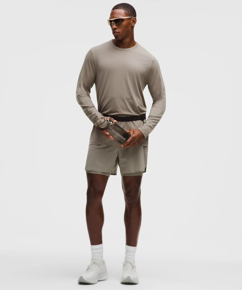 lululemon Mile Maker Merino Wool-Blend Long-Sleeve Shirt outlook