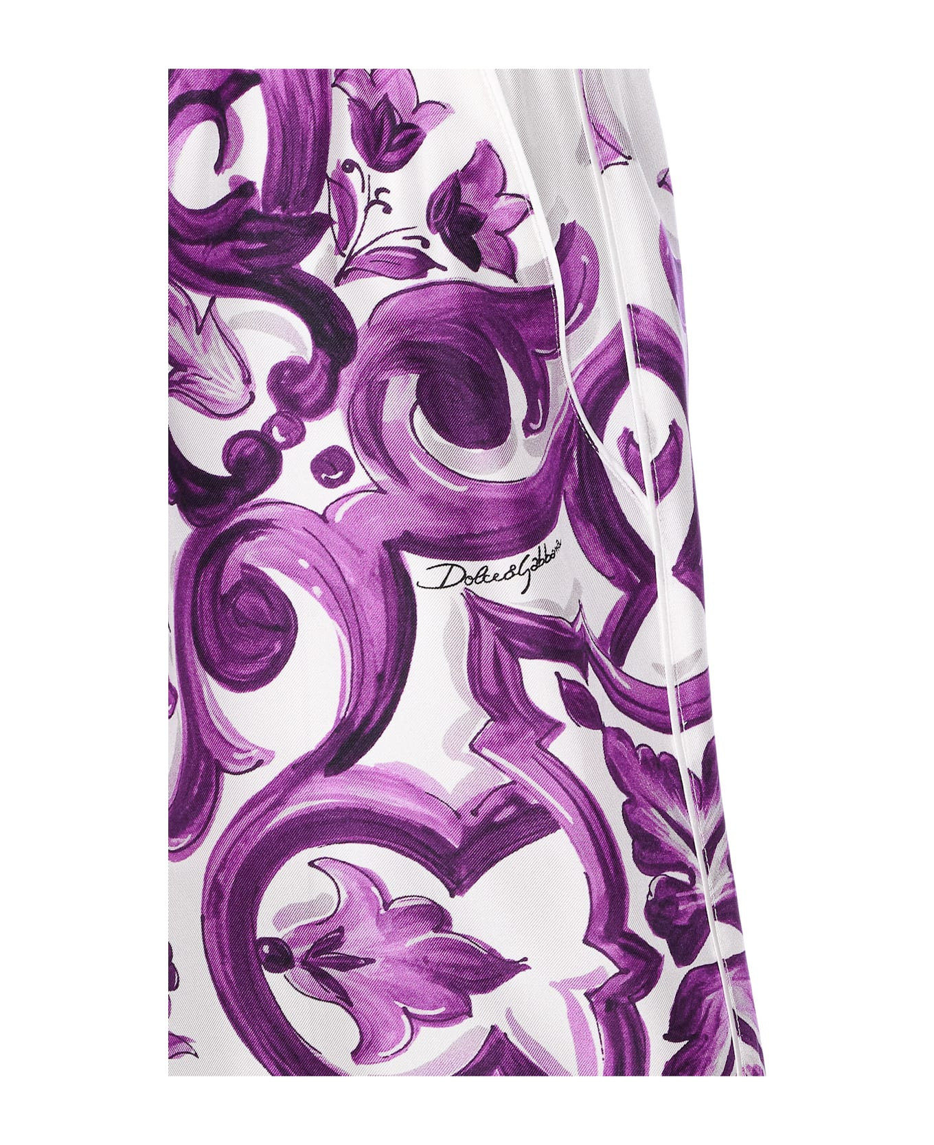 Majolica Print Shorts - 3