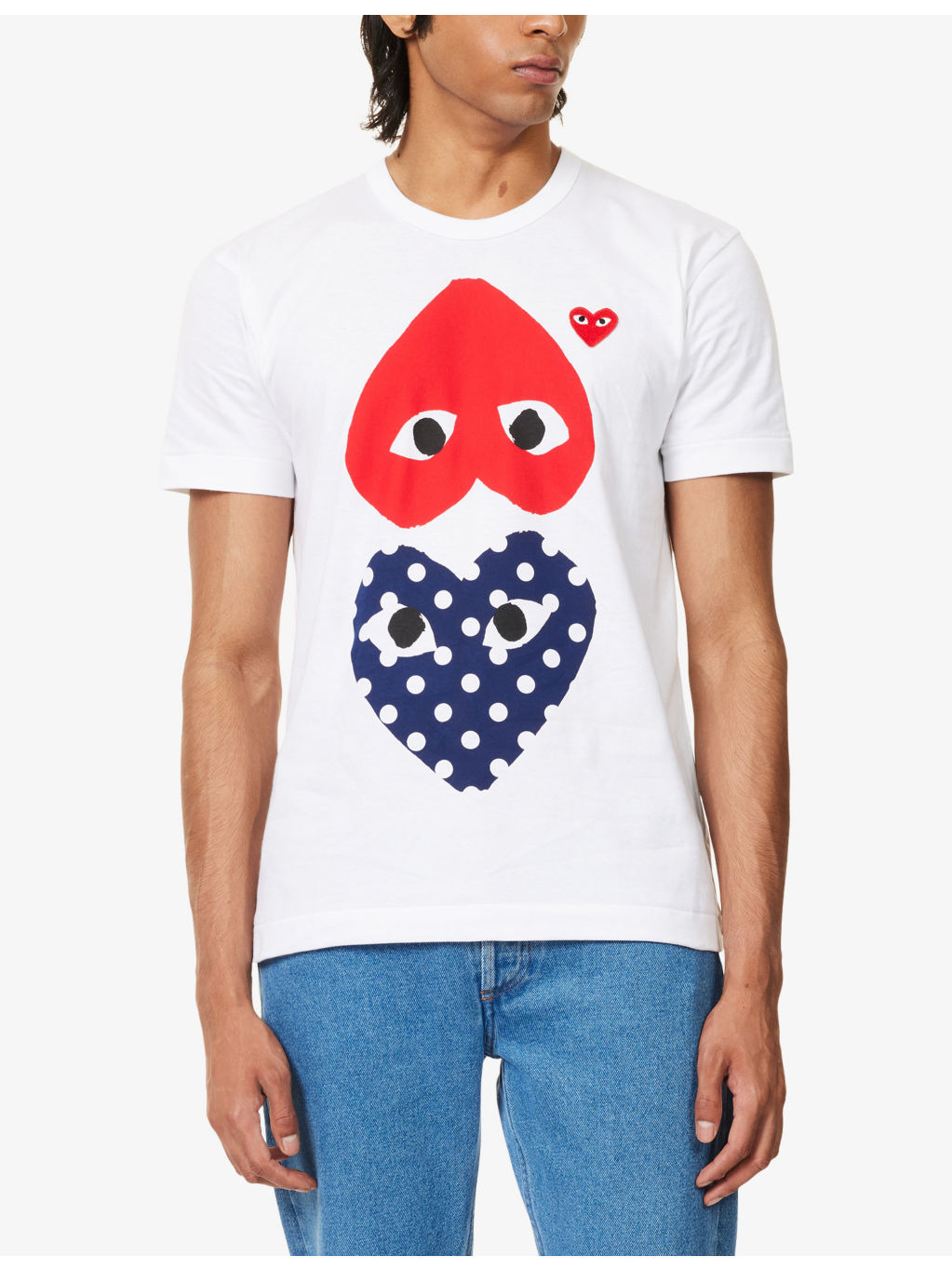 PLAY Graphic-Print Crewneck Cotton T-shirt - 3