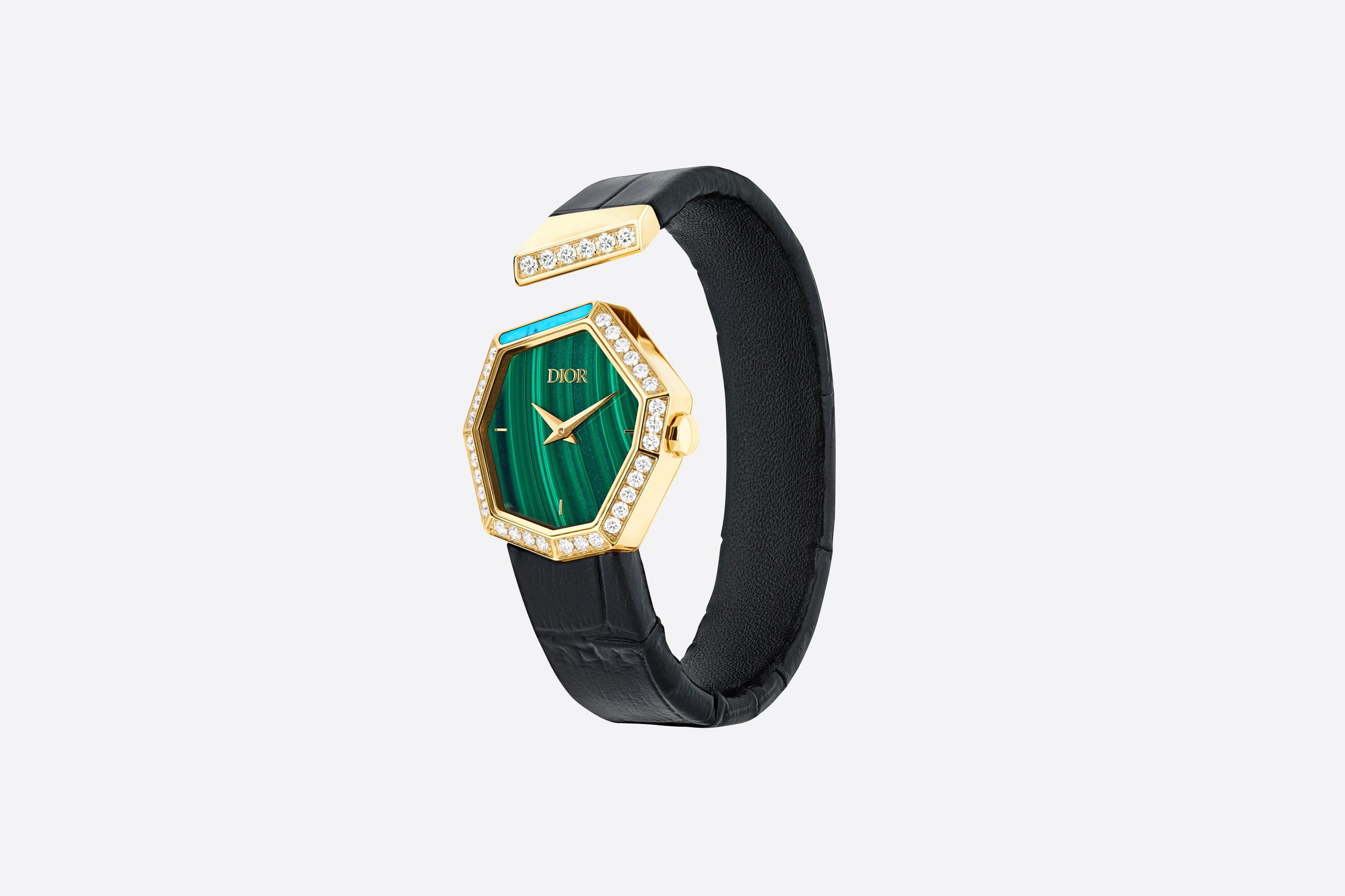 18K Yellow Gold, Diamonds and Decorative Stones GEM DIOR - 4
