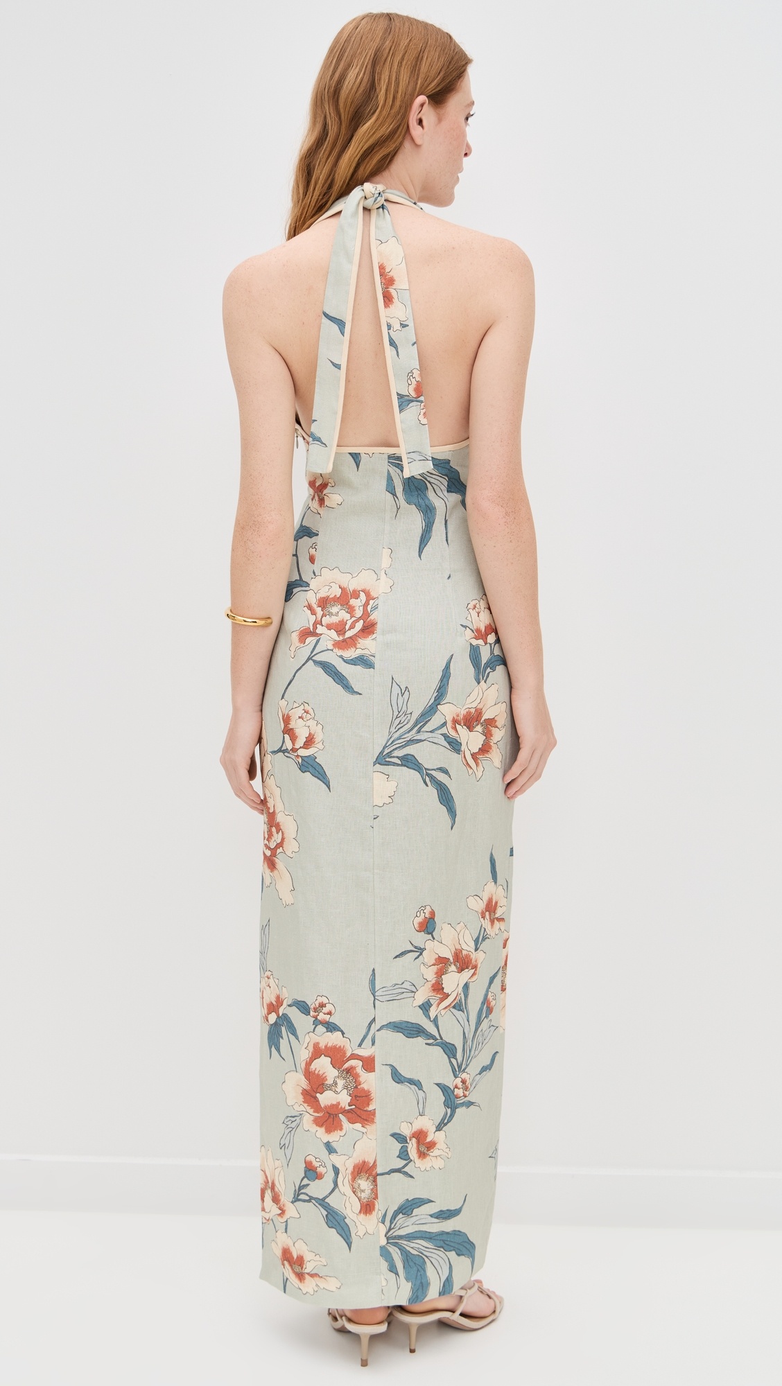 Roisin Halter Midi Dress - 2