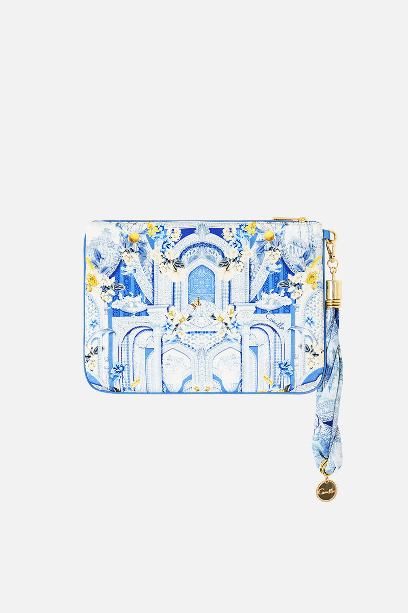 CAMILLA SCARF CLUTCH outlook