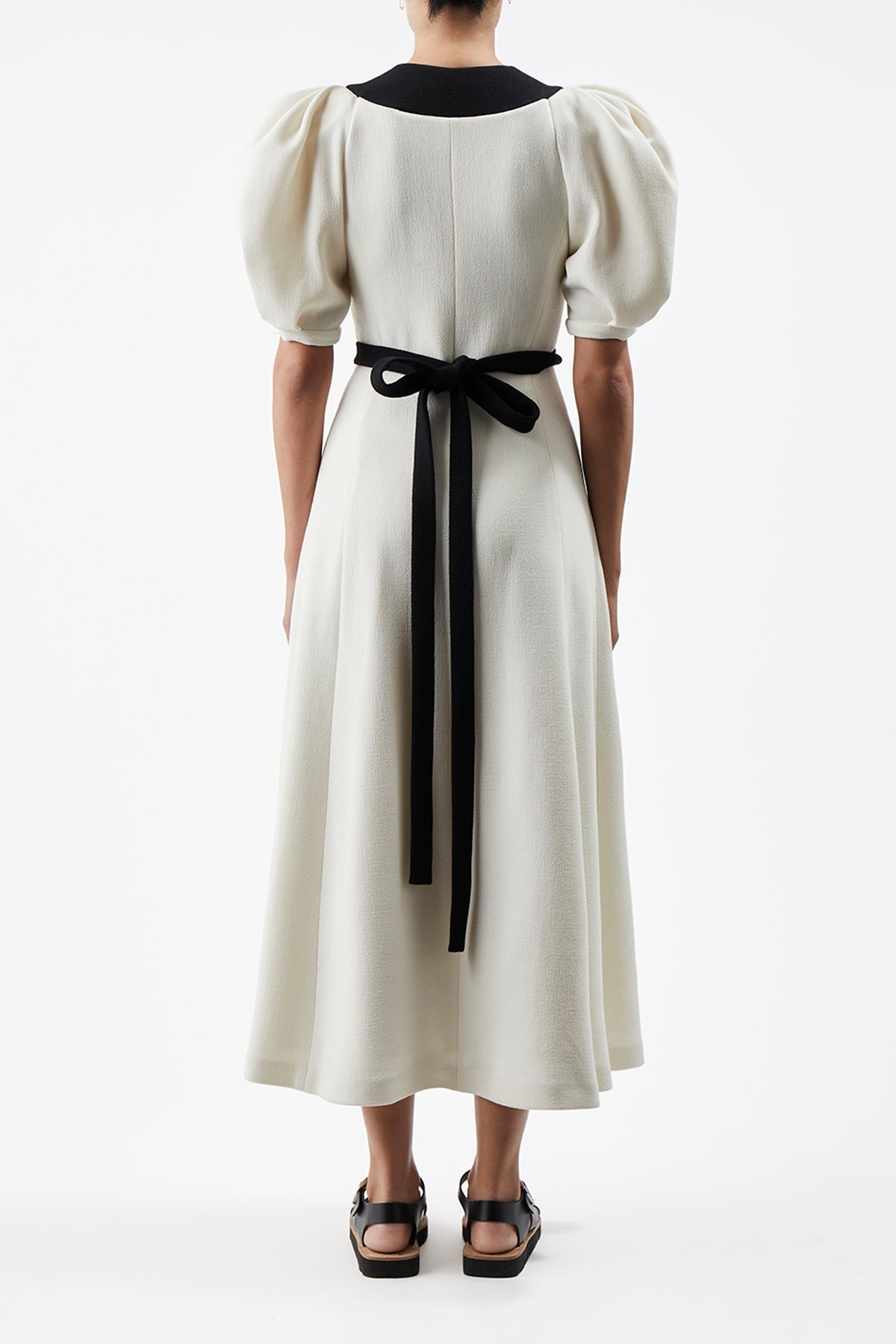 Luz Dress in Wool - 4