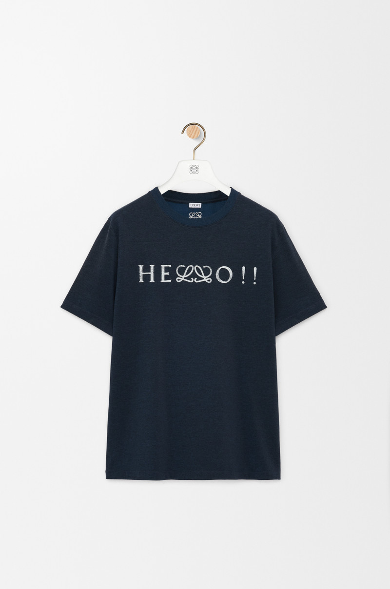 Regular fit T-shirt in cotton blend 1