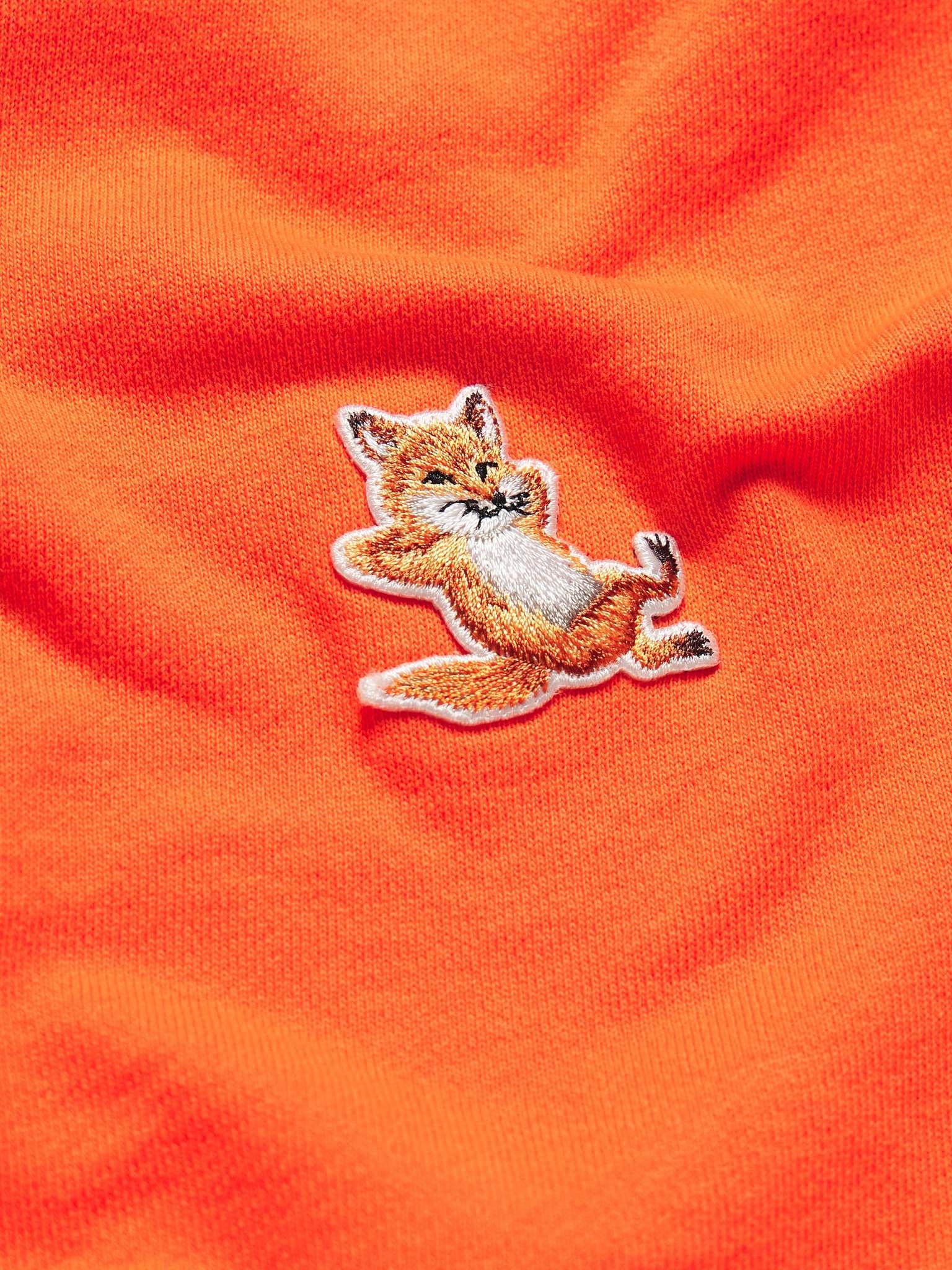 Chillax Fox Logo-Appliquéd Cotton-Jersey Sweatshirt - 4