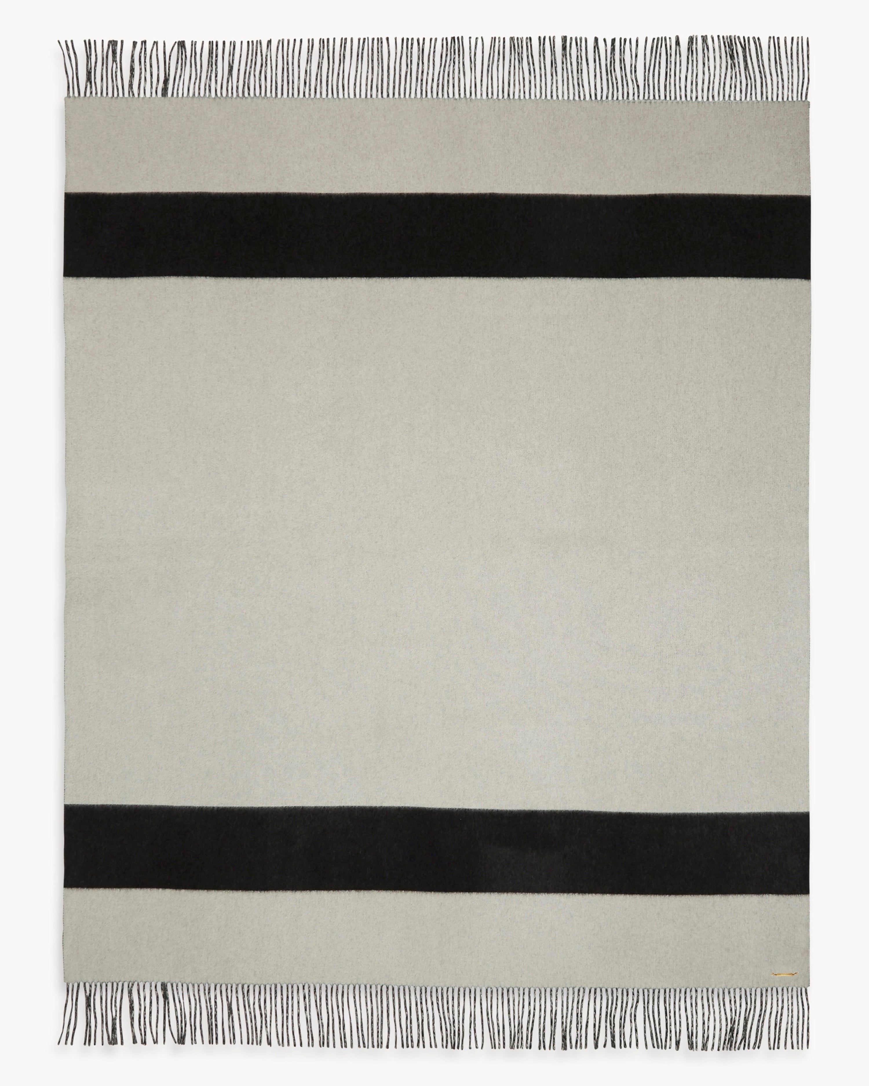 ASPEN WOVEN STRIPE THROW - 2