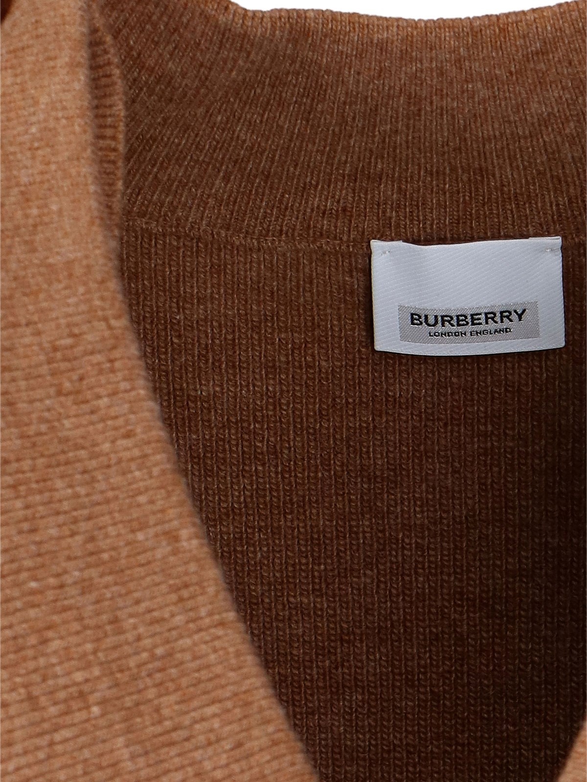 DOUBLE-BREASTED V-NECK PULLOVER - 4