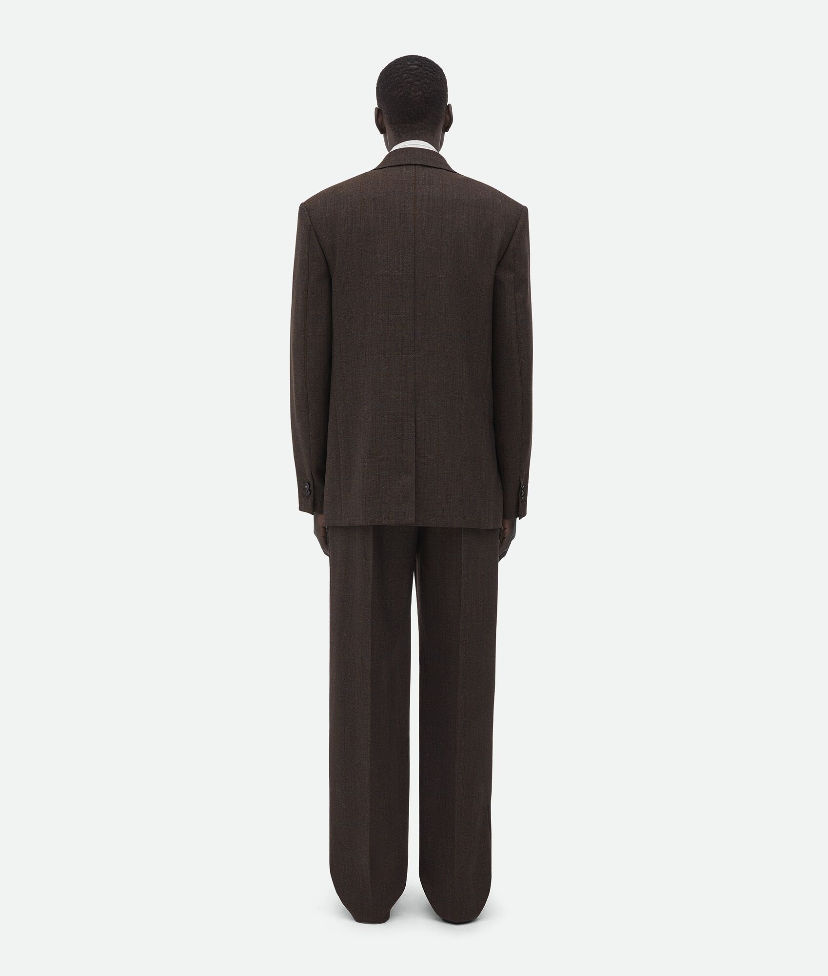 【関税＆送料込み】Bottega Veneta Prince-Of-Wales Wool Coat Bottega Veneta Distorted Prince Of Wales Wool Coat