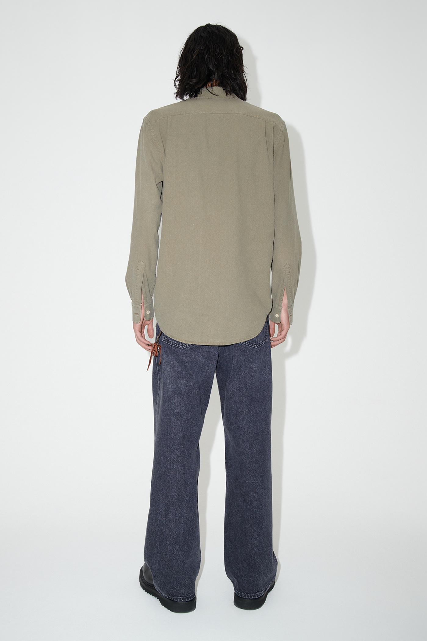 Classic Shirt Peafowl Silk Noil - 7