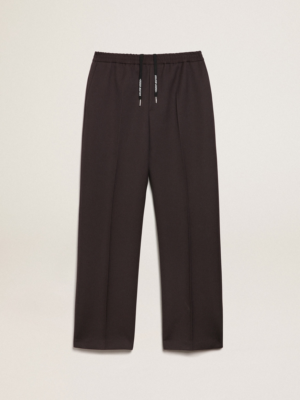 Men's joggers in licorice color - 1