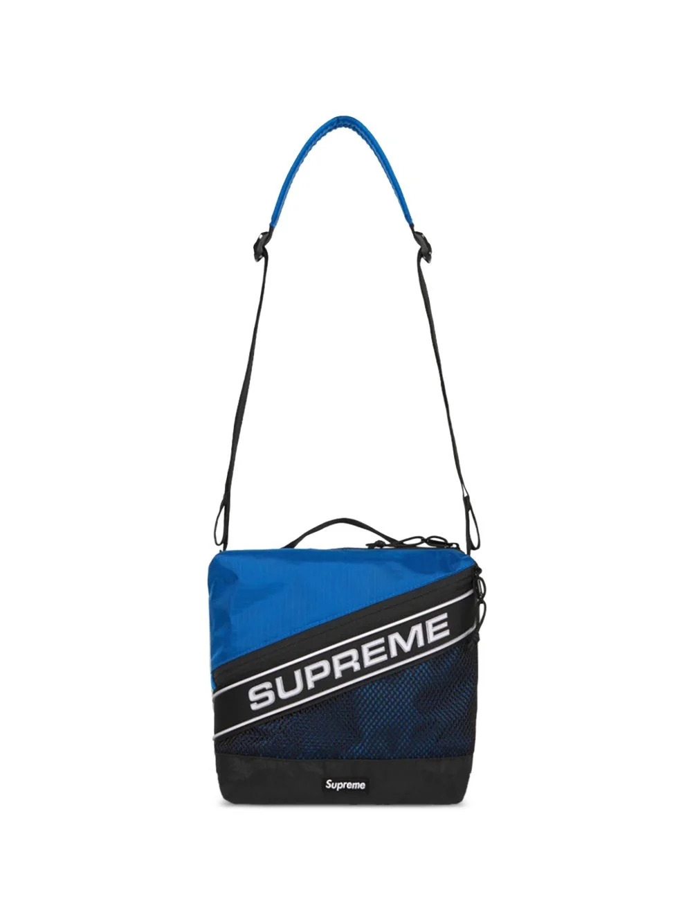 logo-detail shoulder bag - 1