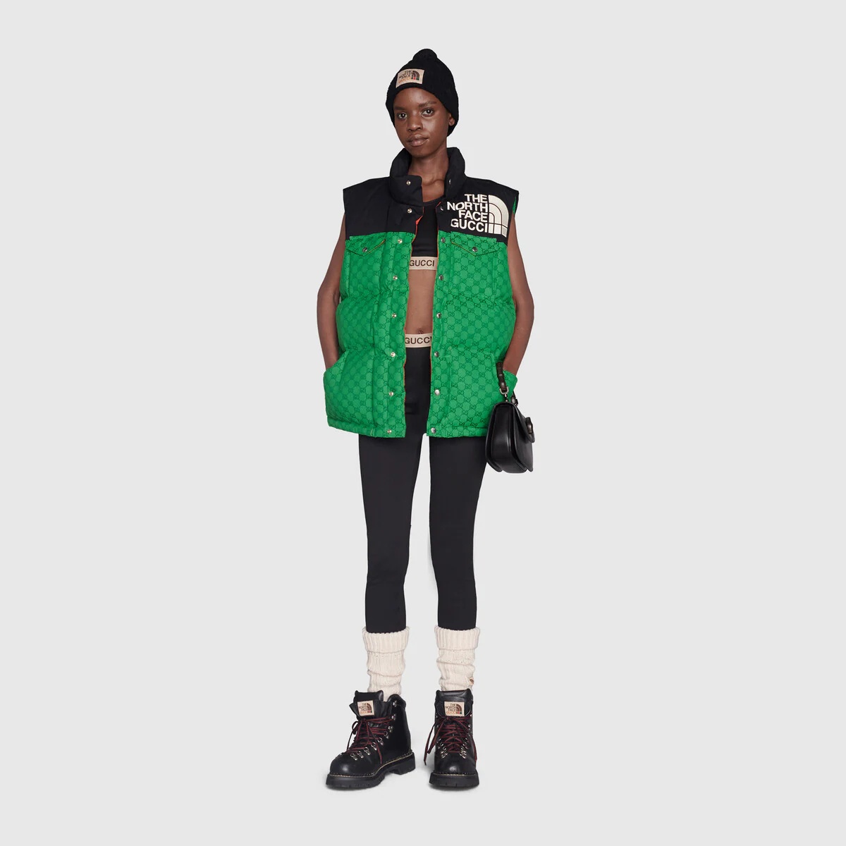 The North Face x Gucci padded vest - 2