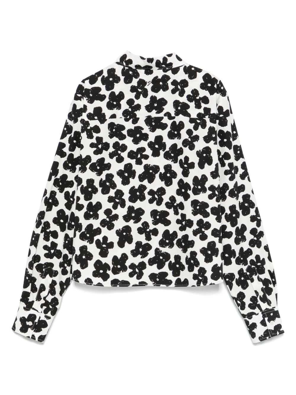 floral-print shirt - 2