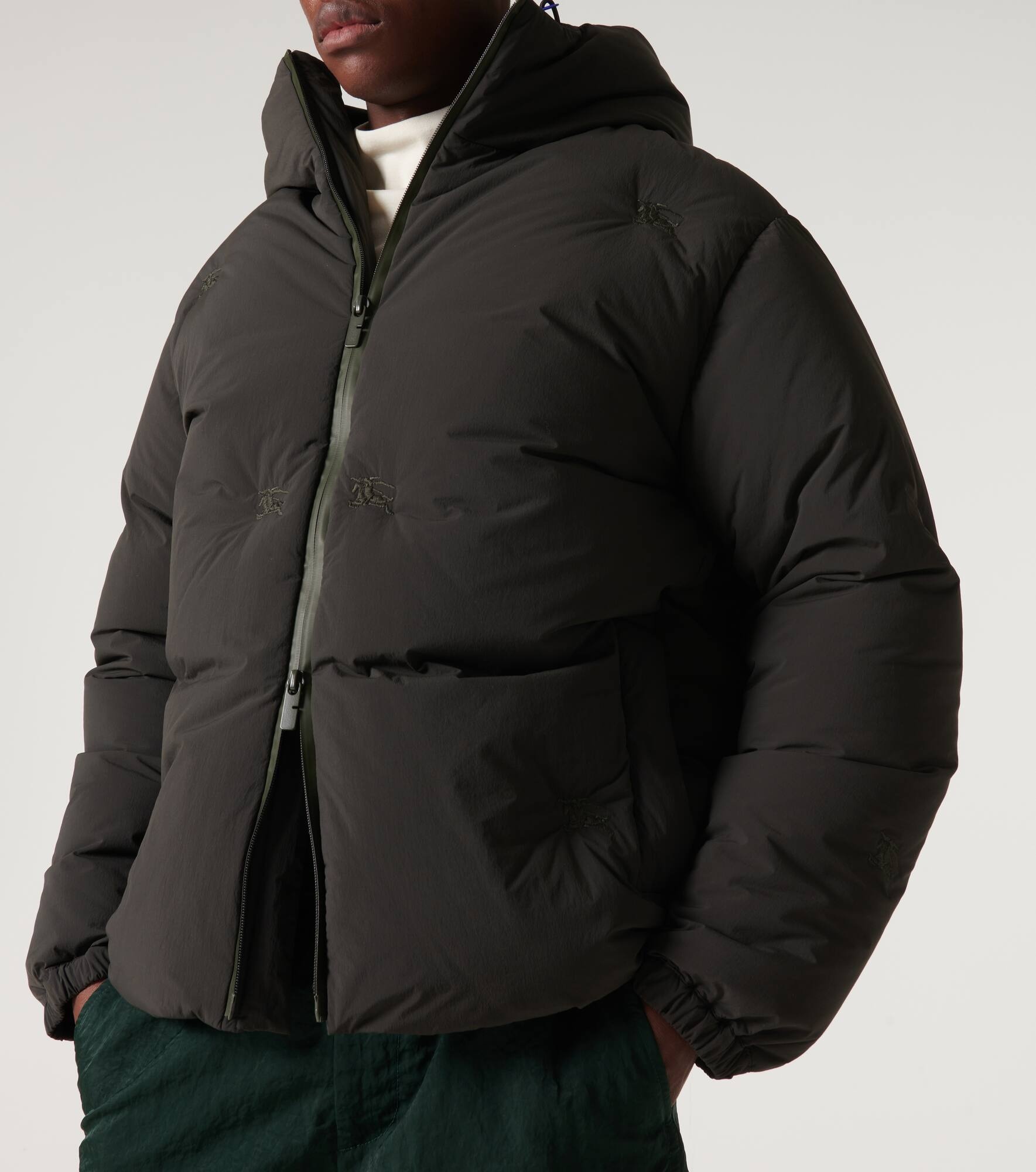 Hooded down jacket - 5