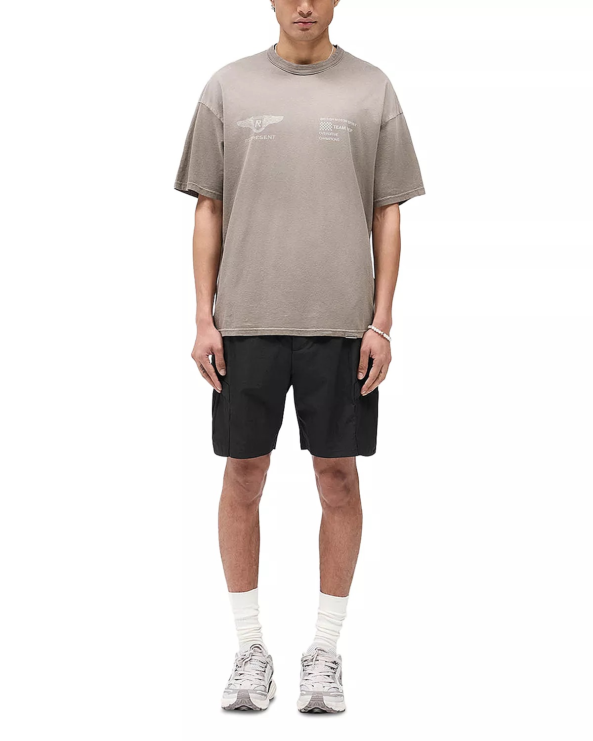 Team Oversized Fit Graphic Logo Tee - 2