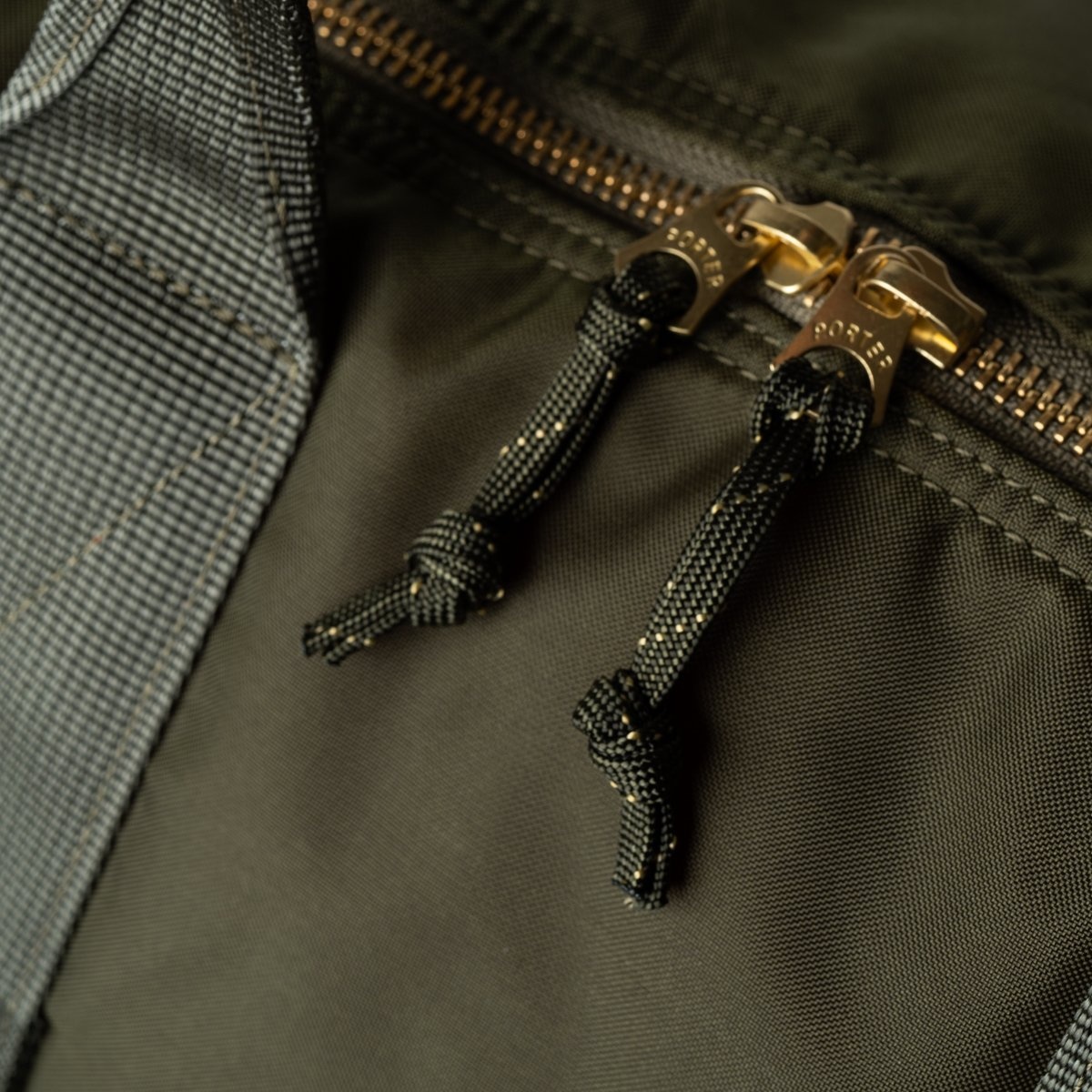 POR-FOR-DUF-OLV Porter - Yoshida & Co. - Force 2Way Duffle Bag - Olive - 4