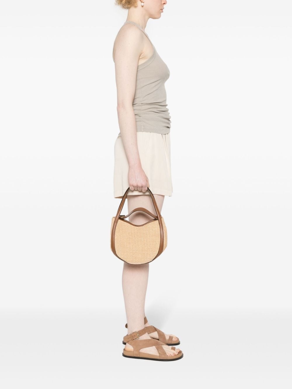 Lin straw mini bag - 2