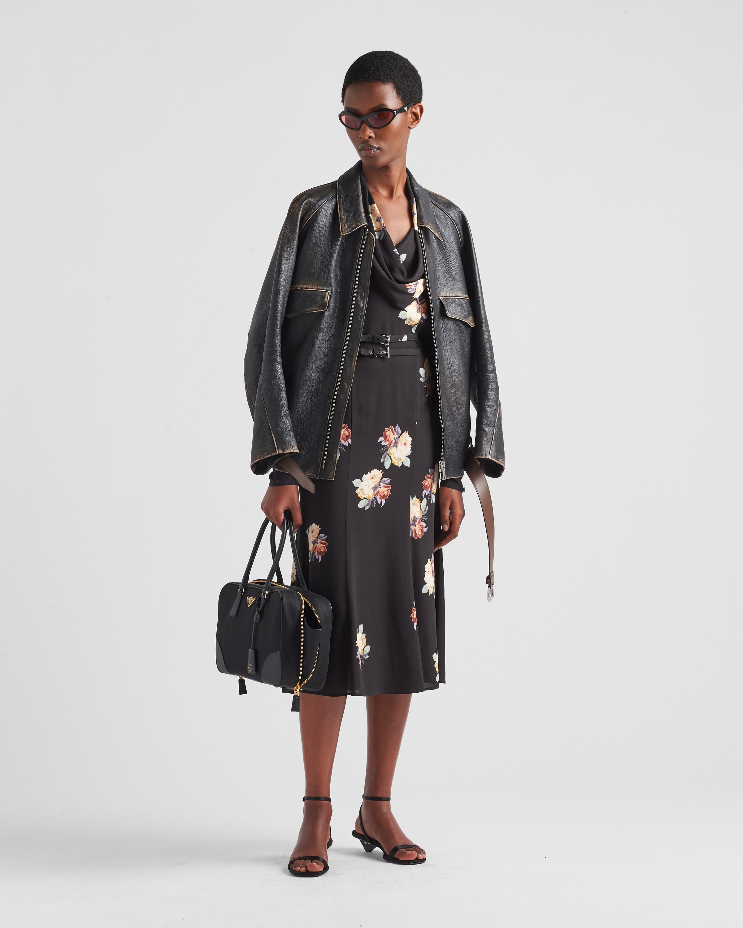【プラダ・PRADA】Sable dress Prada Sable Mini Dress | Saks Fifth Avenue