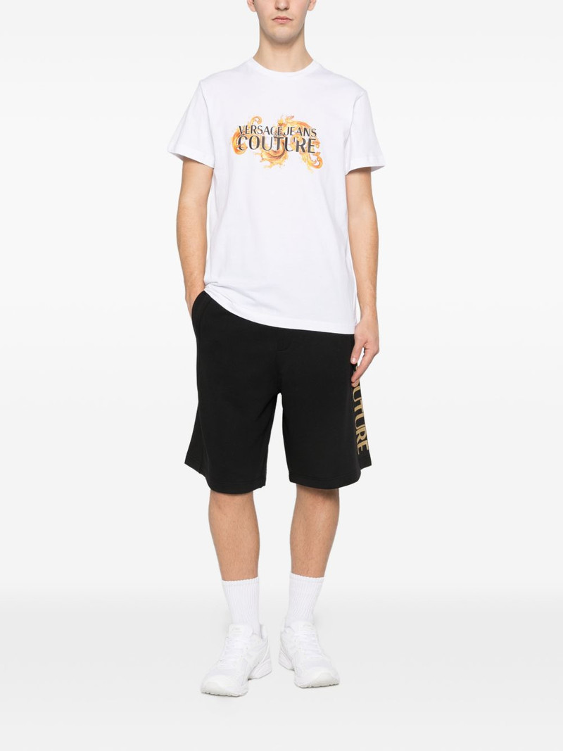 VERSACE JEANS COUTURE print-detail T-shirt outlook