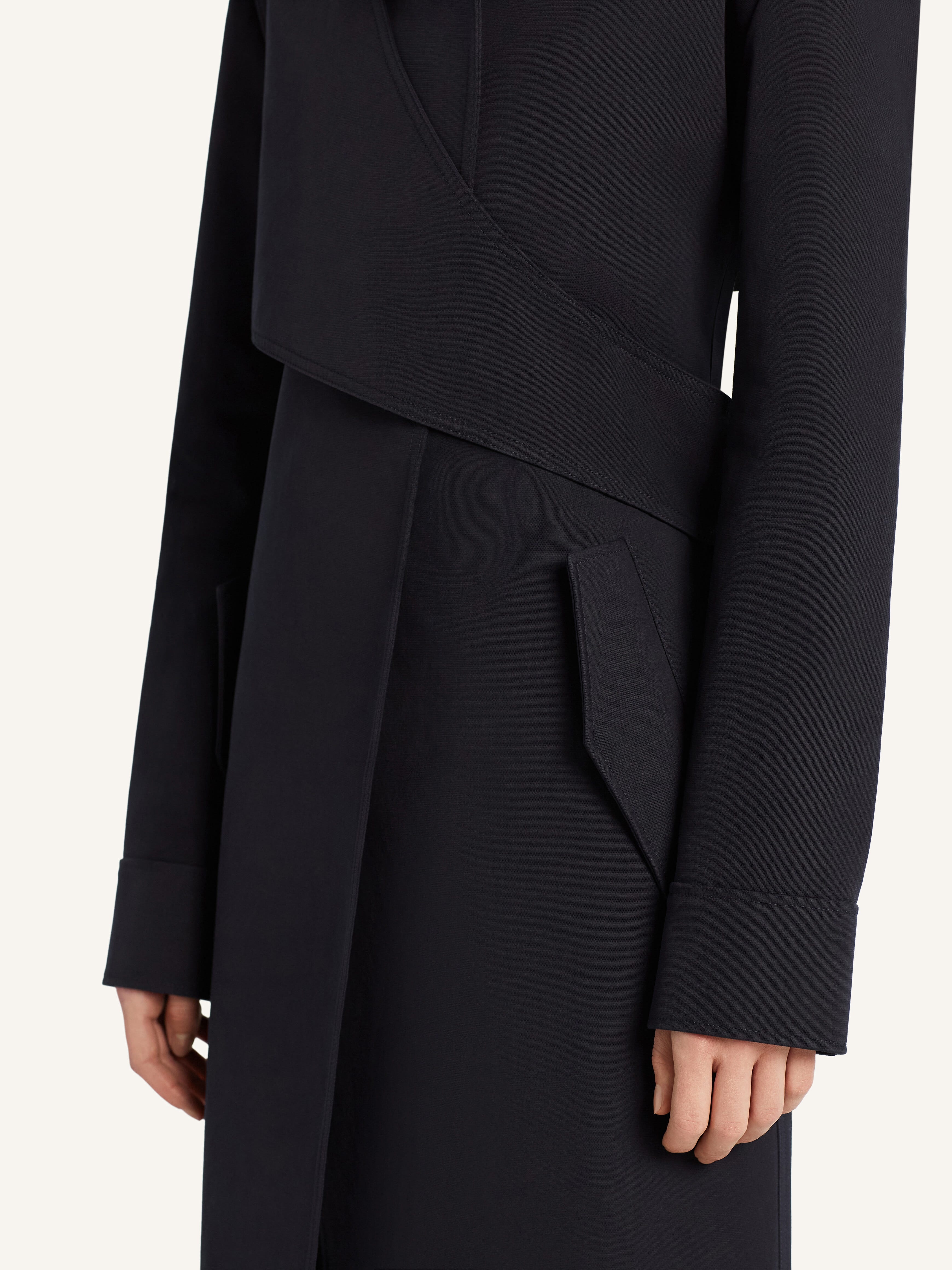 TWIST TRENCH COAT - 5