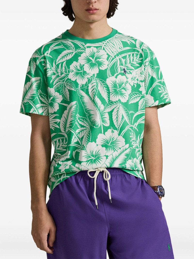 floral-print T-shirt 3