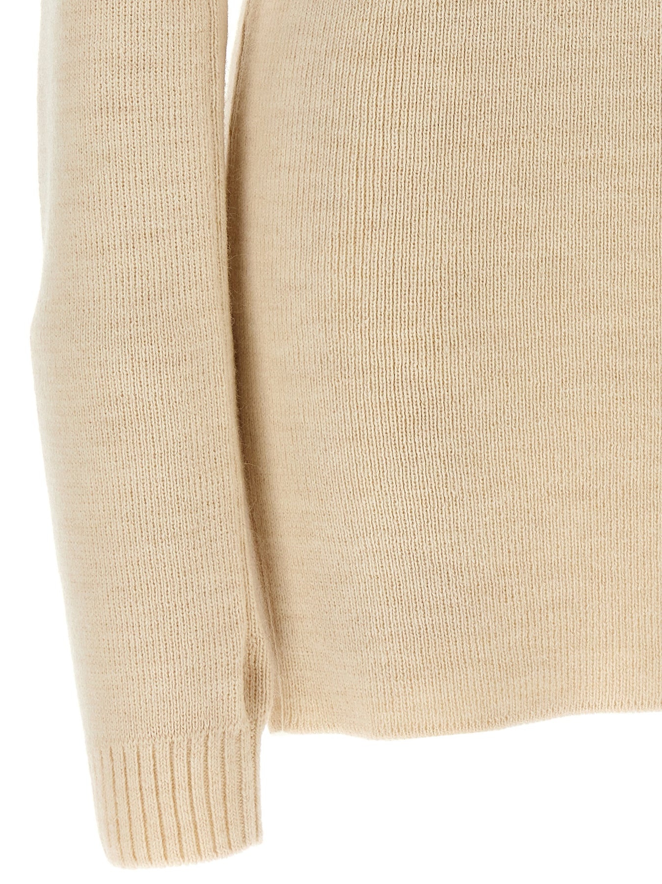 ワンピース LEMAIRE Knitted dress with removable sleeves White Lemaire Removable Sleeve Knit Dress Dresses White