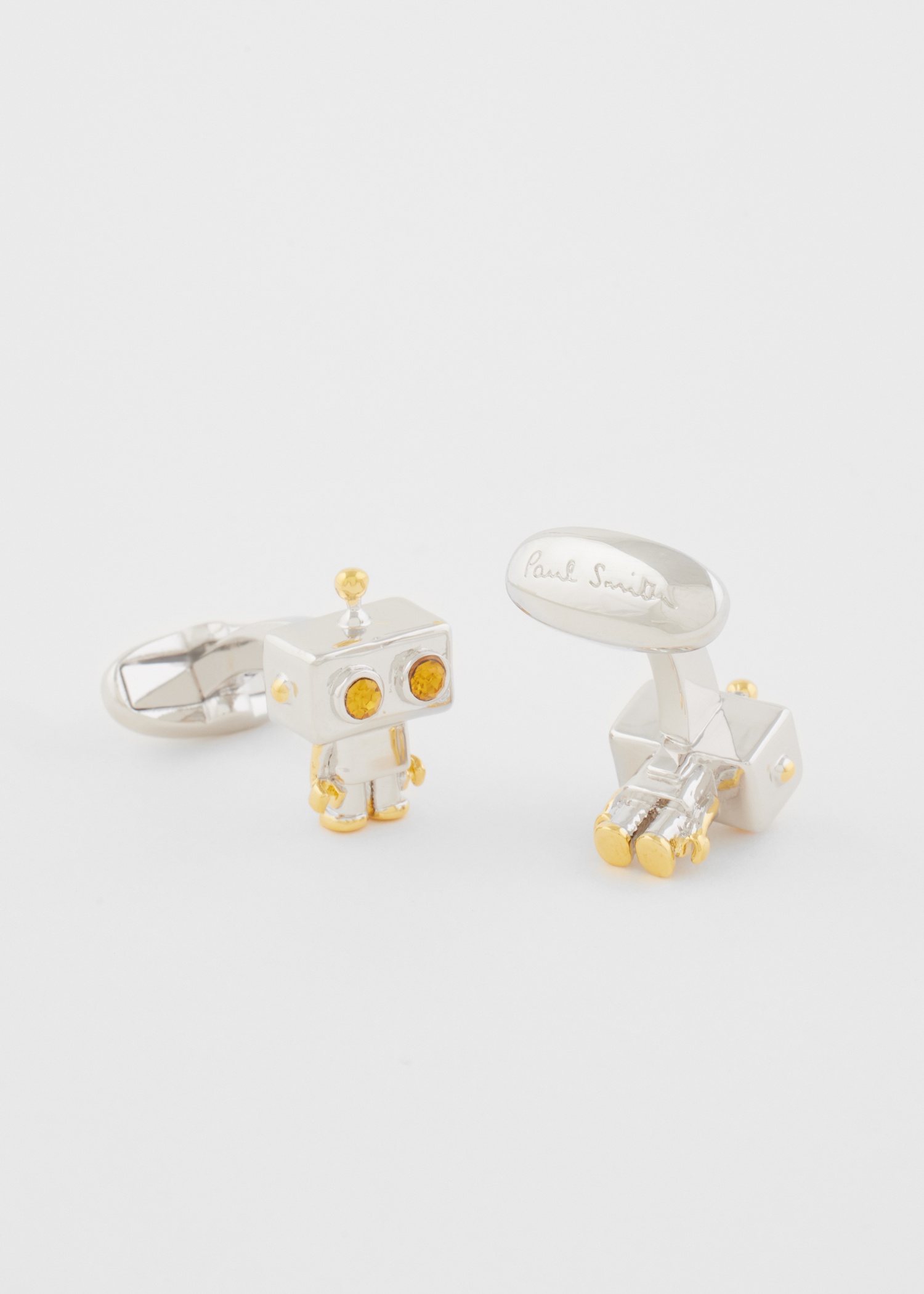 Metallic 'Robot' Cufflinks 2