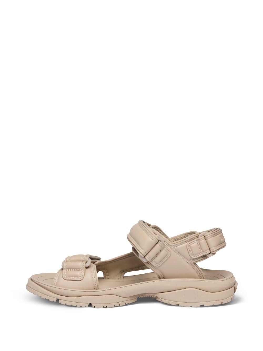 Tourist chunky faux-leather sandals - 7