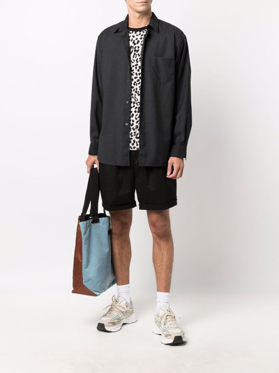 Comme des Garçons SHIRT button-up wool overshirt outlook