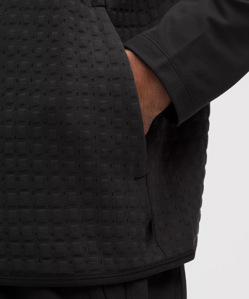 3D Waffle-Knit Jacquard Vest 5