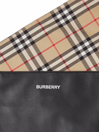 Burberry reversible check-print bandana outlook